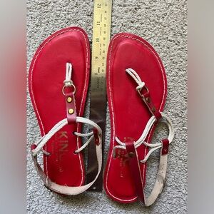 Kino red sandal